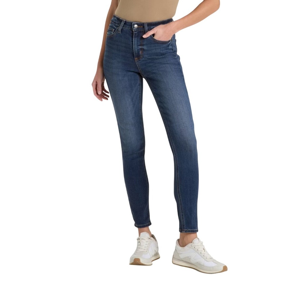 Universal Thread Women's Blue Dark Wash High Rise Everyday Skinny Jeans Size 6R